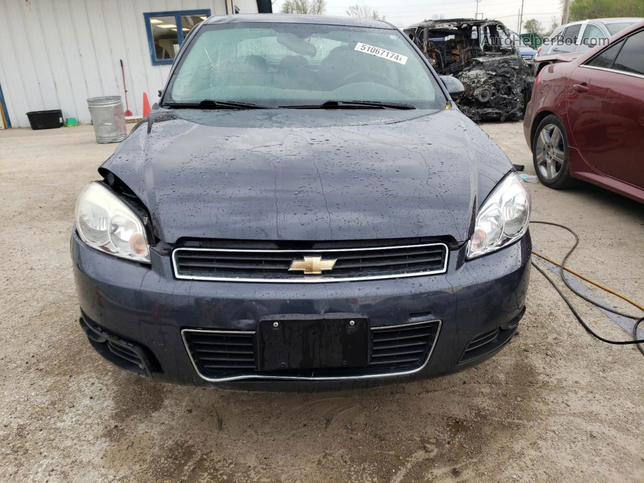 2009 Chevrolet Impala Ltz Синий vin: 2G1WU57M091272479