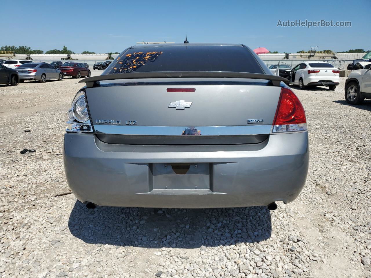 2009 Chevrolet Impala Ltz Gray vin: 2G1WU57M191200545