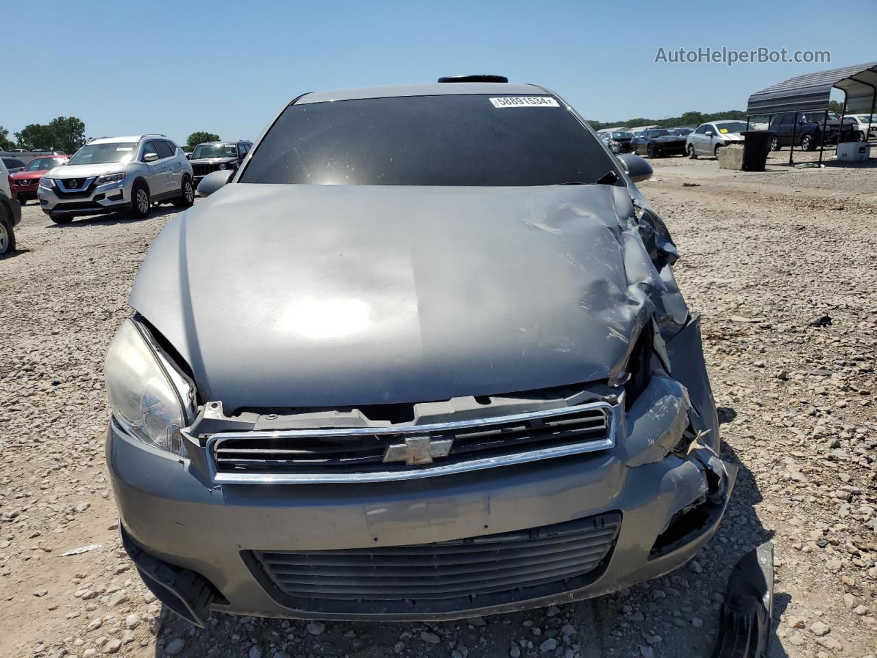 2009 Chevrolet Impala Ltz Gray vin: 2G1WU57M191200545