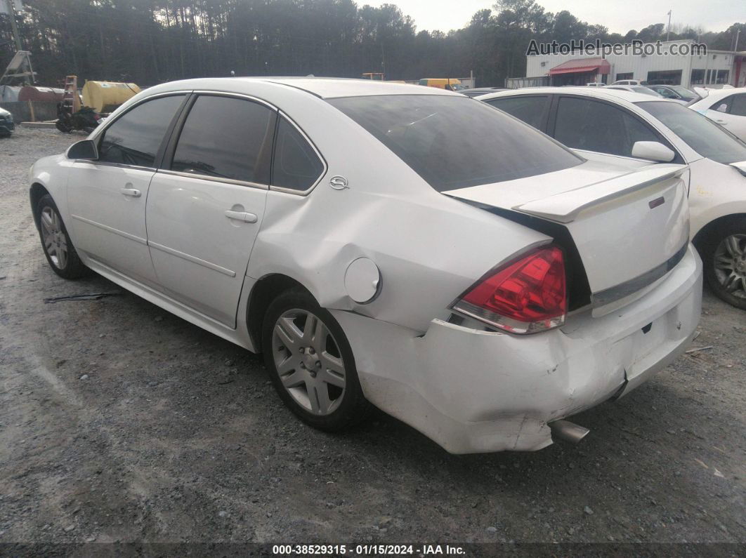 2009 Chevrolet Impala Ltz White vin: 2G1WU57M291219864