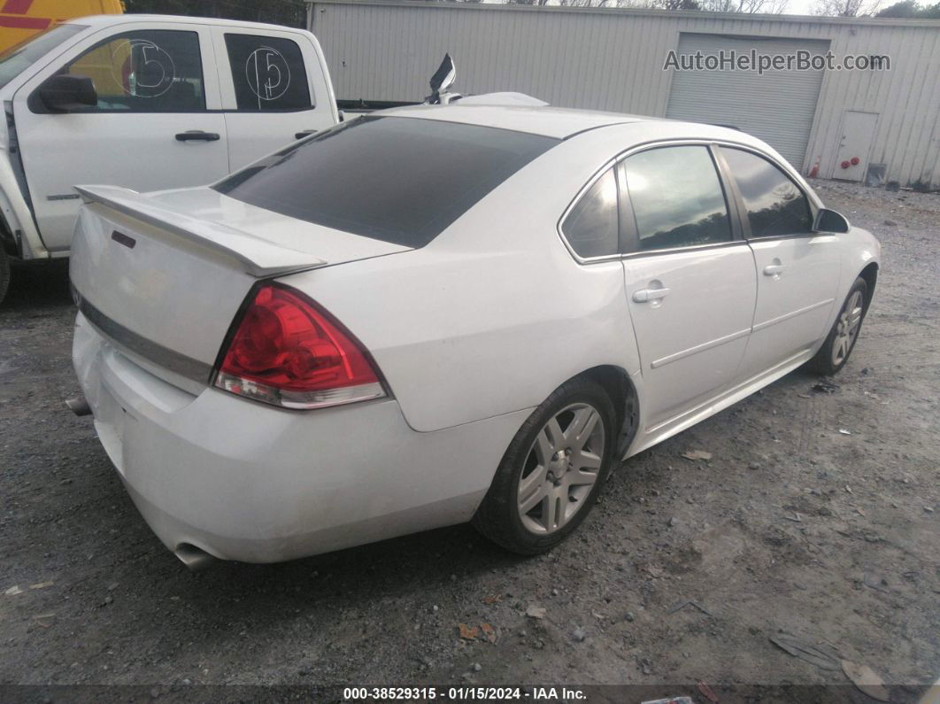 2009 Chevrolet Impala Ltz White vin: 2G1WU57M291219864