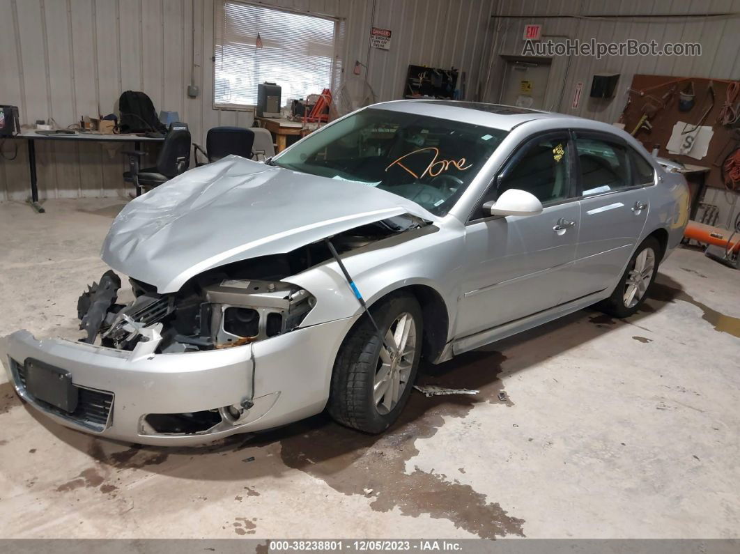 2009 Chevrolet Impala Ltz Серебряный vin: 2G1WU57M291243467