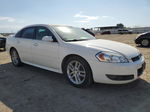 2009 Chevrolet Impala Ltz White vin: 2G1WU57M391119336