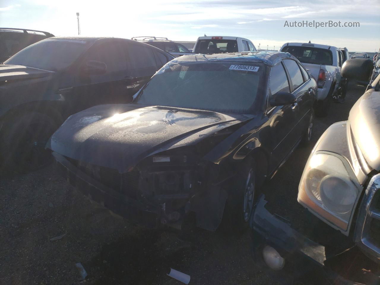 2009 Chevrolet Impala Ltz Black vin: 2G1WU57M391224569