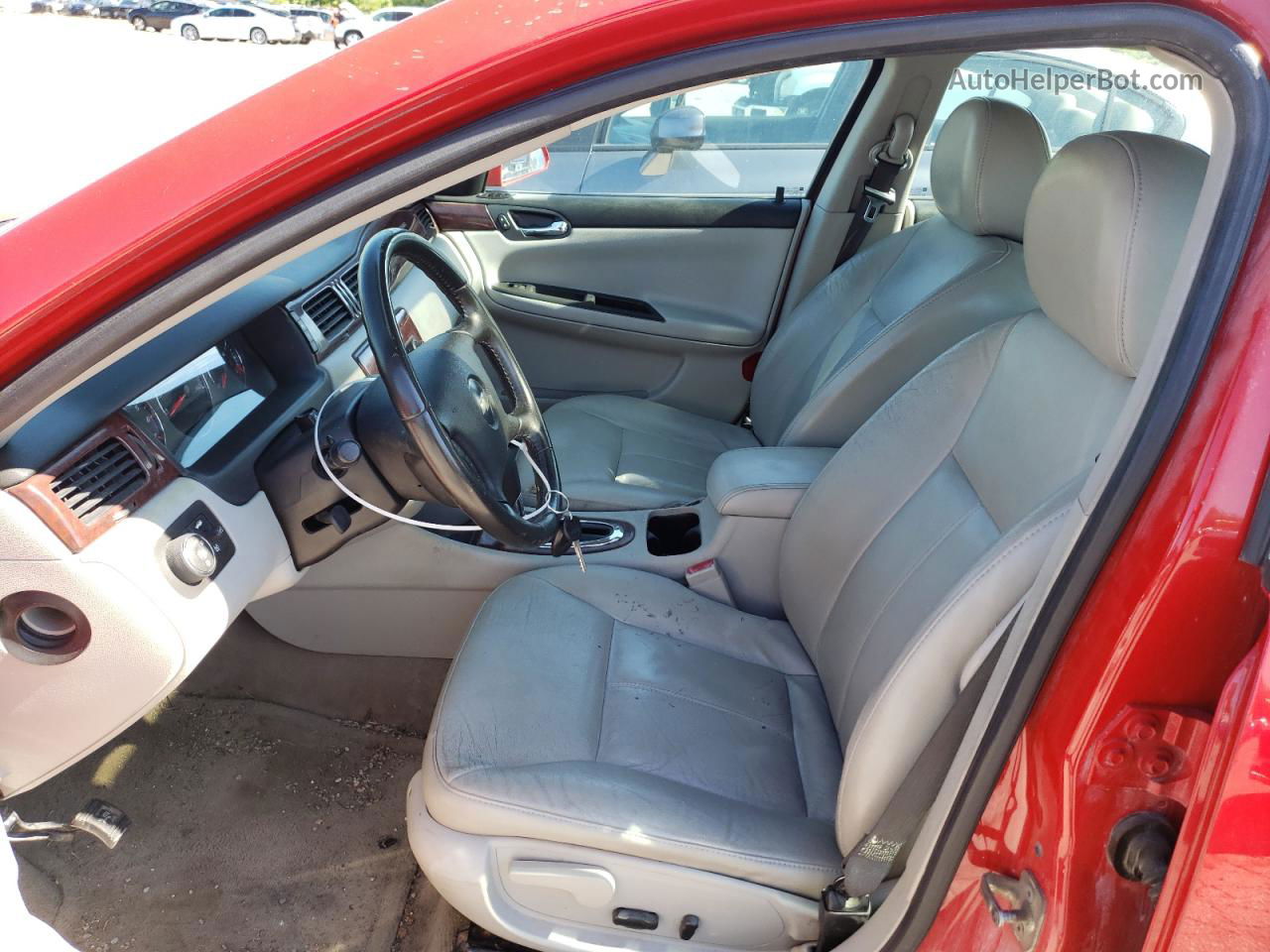 2009 Chevrolet Impala Ltz Red vin: 2G1WU57M391315230