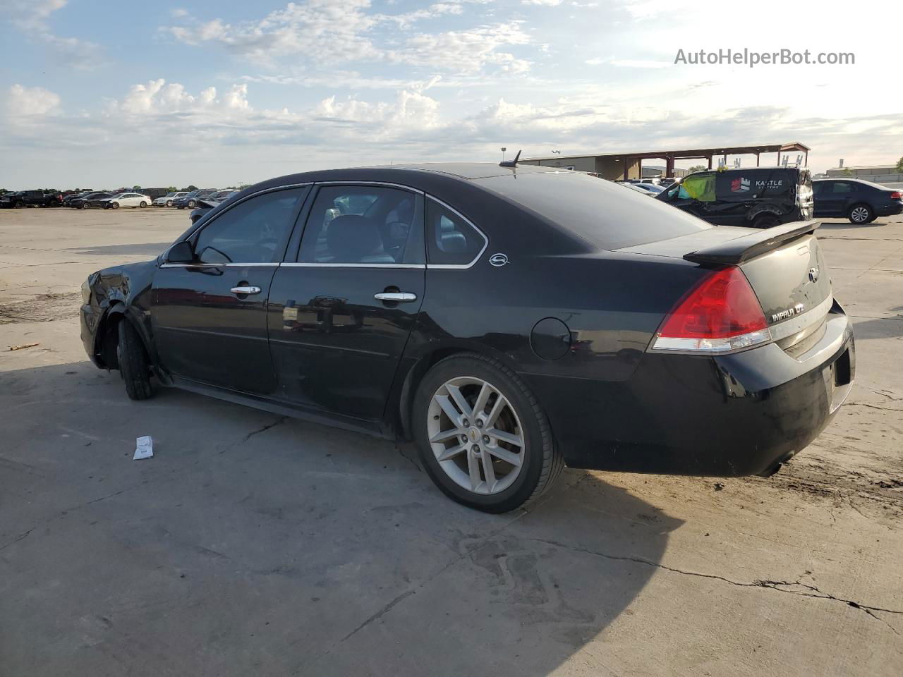 2009 Chevrolet Impala Ltz Черный vin: 2G1WU57M491313910