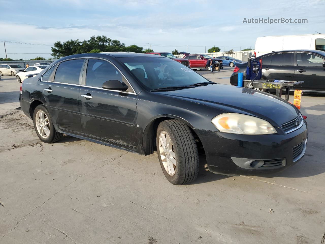 2009 Chevrolet Impala Ltz Черный vin: 2G1WU57M491313910