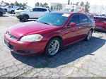 2009 Chevrolet Impala Ltz Red vin: 2G1WU57M691233170