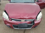 2009 Chevrolet Impala Ltz Burgundy vin: 2G1WU57M691259753