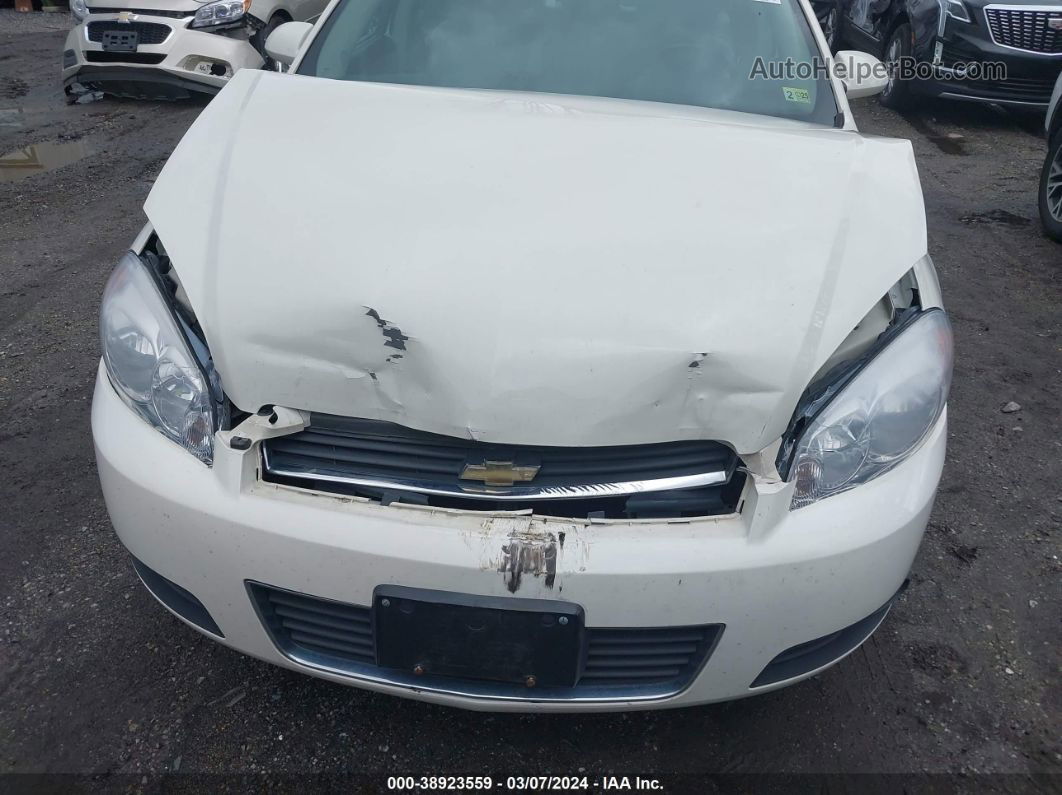 2009 Chevrolet Impala Ltz White vin: 2G1WU57M791101955