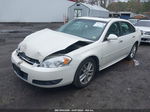 2009 Chevrolet Impala Ltz White vin: 2G1WU57M791101955