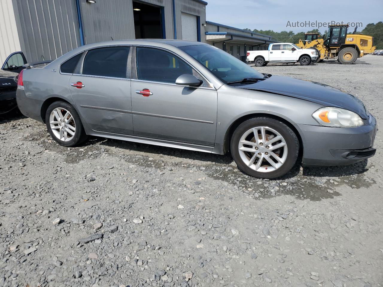 2009 Chevrolet Impala Ltz Gray vin: 2G1WU57M791144515