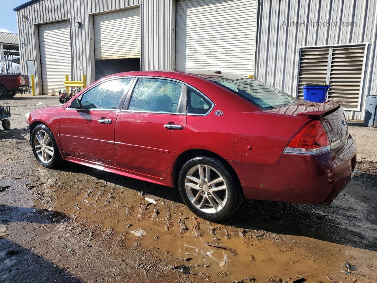 2009 Chevrolet Impala Ltz Red vin: 2G1WU57M791202820