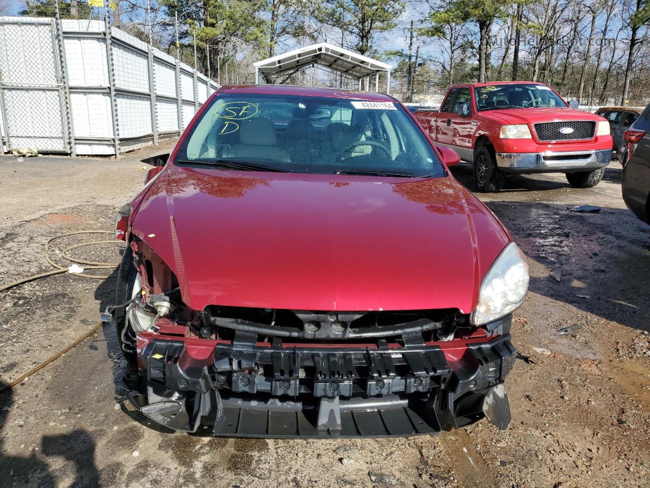 2009 Chevrolet Impala Ltz Red vin: 2G1WU57M791202820