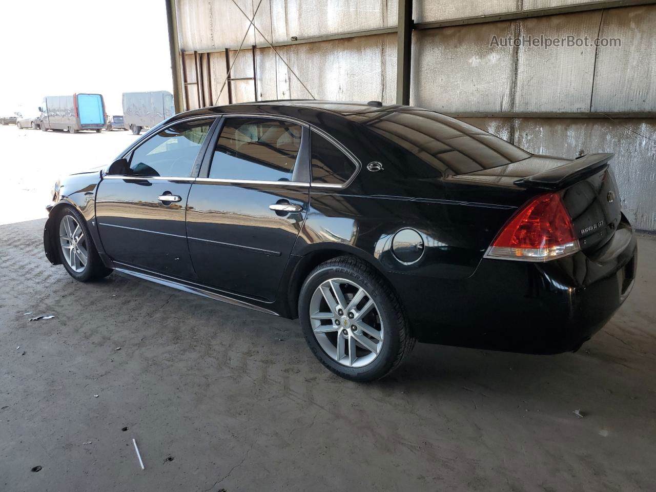 2009 Chevrolet Impala Ltz Black vin: 2G1WU57M791258918