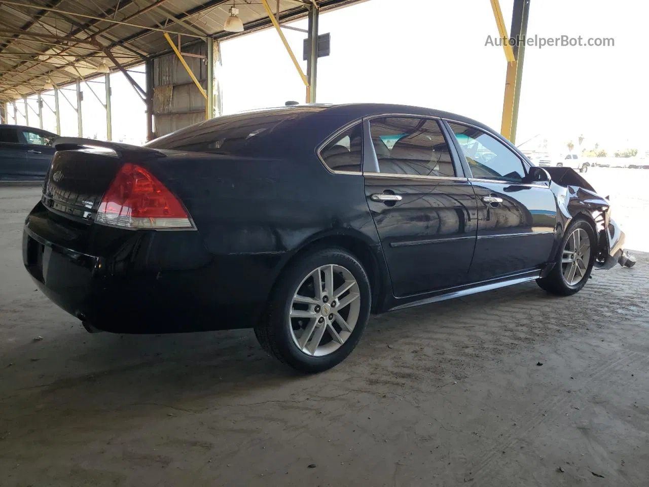 2009 Chevrolet Impala Ltz Black vin: 2G1WU57M791258918