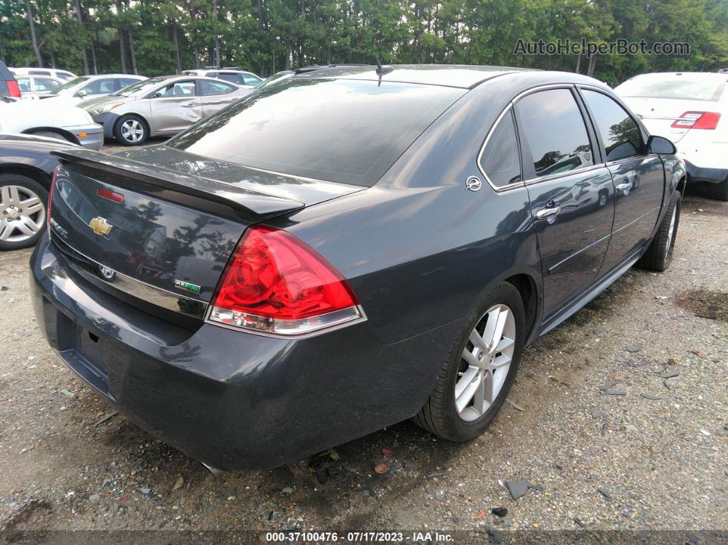 2009 Chevrolet Impala Ltz Gray vin: 2G1WU57M891144460