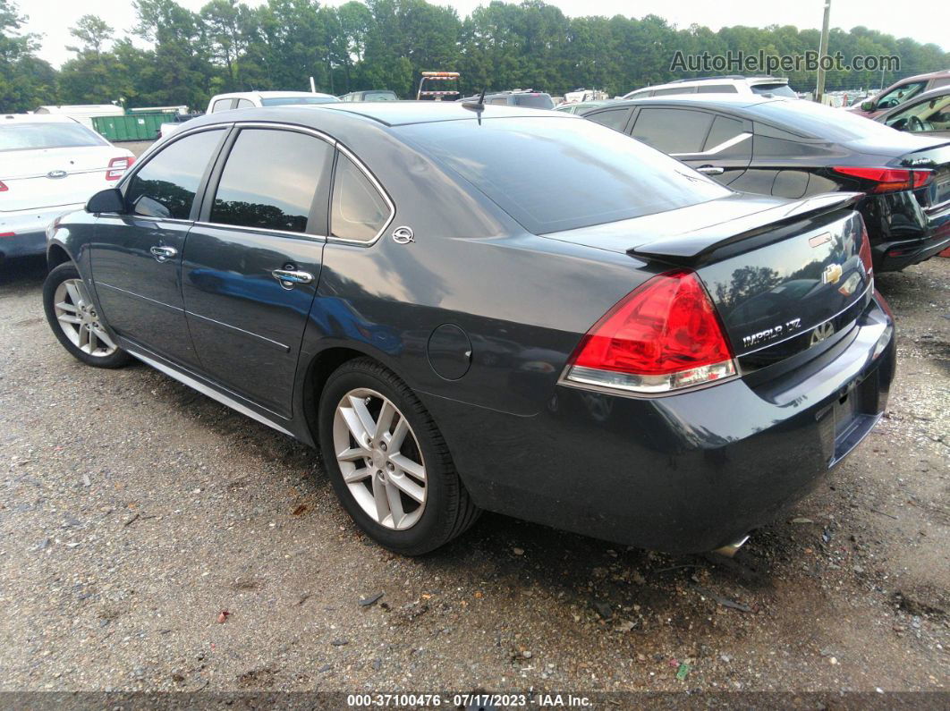 2009 Chevrolet Impala Ltz Gray vin: 2G1WU57M891144460