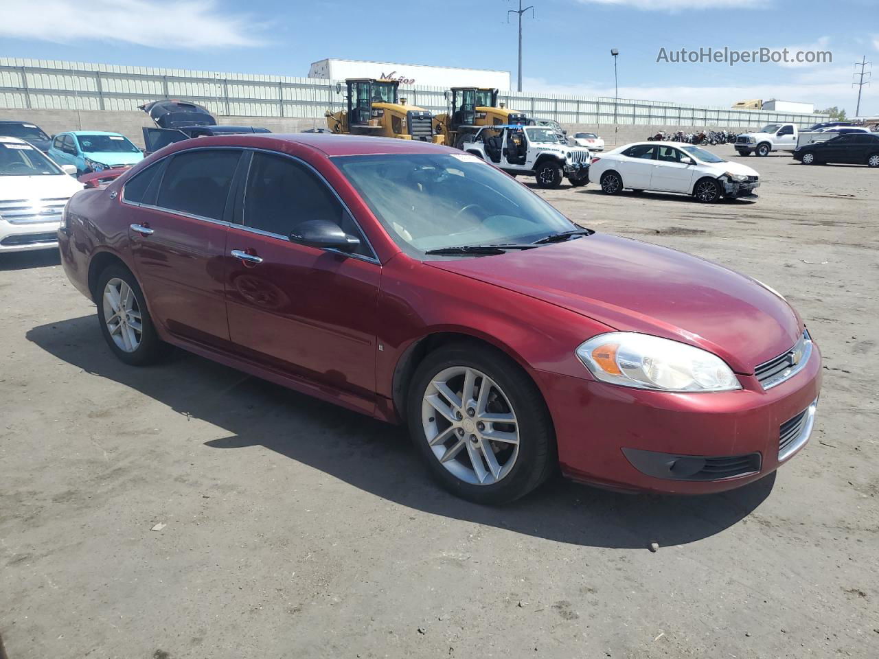 2009 Chevrolet Impala Ltz Maroon vin: 2G1WU57M891159167