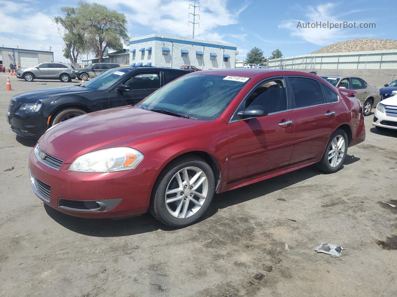 2009 Chevrolet Impala Ltz Maroon vin: 2G1WU57M891159167