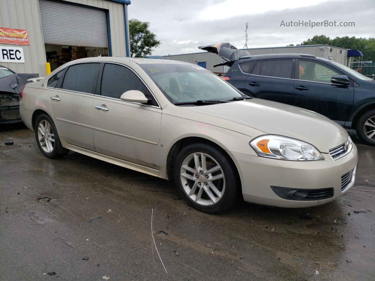 2009 Chevrolet Impala Ltz Gold vin: 2G1WU57MX91204111