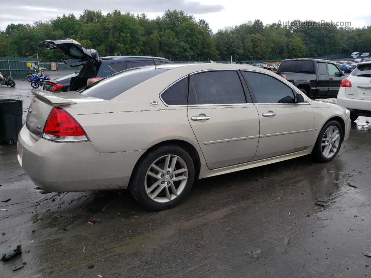 2009 Chevrolet Impala Ltz Gold vin: 2G1WU57MX91204111