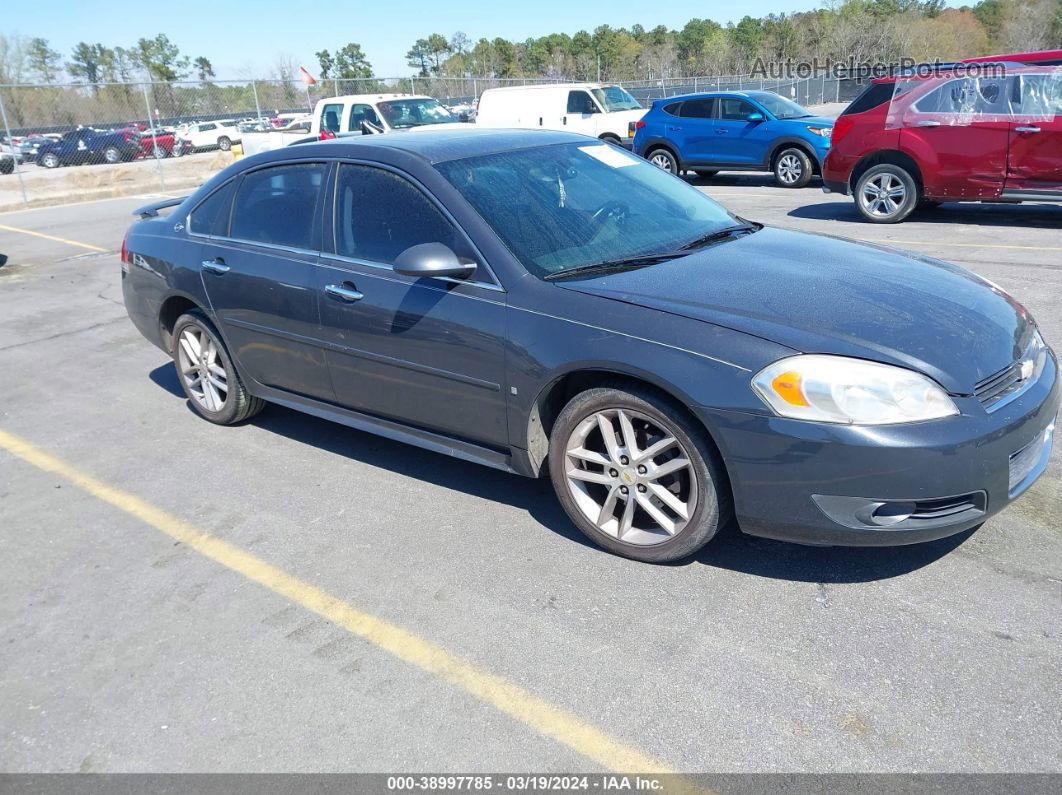 2009 Chevrolet Impala Ltz Dark Blue vin: 2G1WU57MX91256189