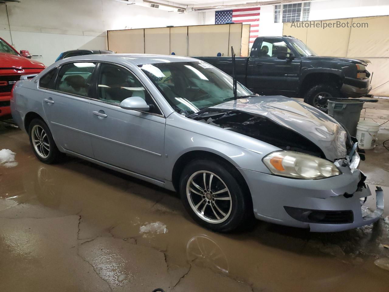 2006 Chevrolet Impala Ltz Silver vin: 2G1WU581069178412