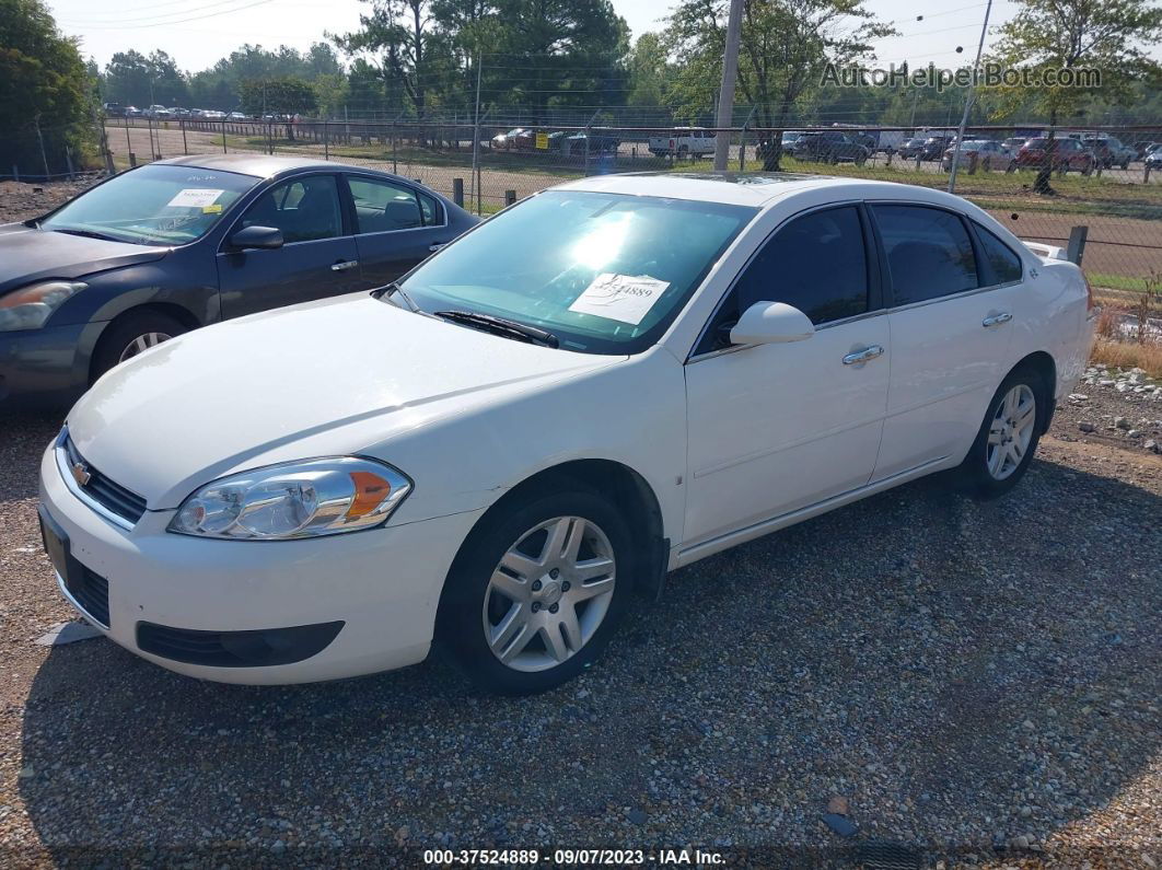 2006 Chevrolet Impala Ltz White vin: 2G1WU581169136962