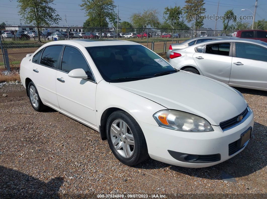 2006 Chevrolet Impala Ltz White vin: 2G1WU581169136962