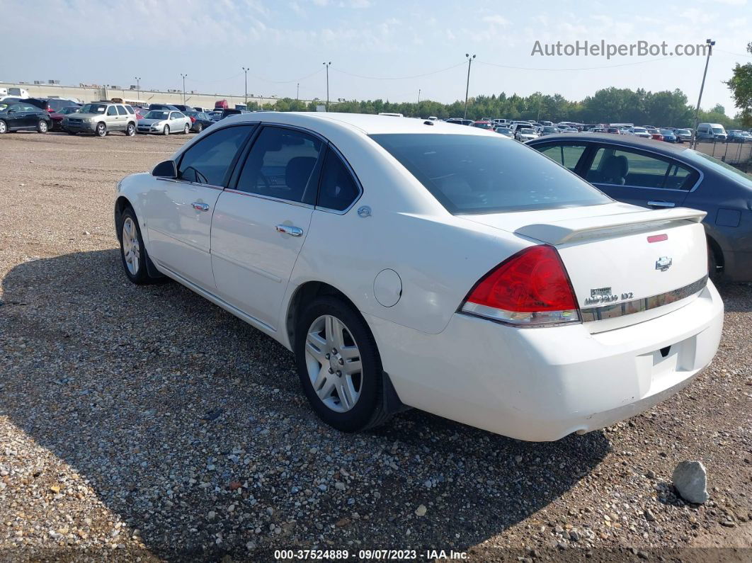 2006 Chevrolet Impala Ltz White vin: 2G1WU581169136962