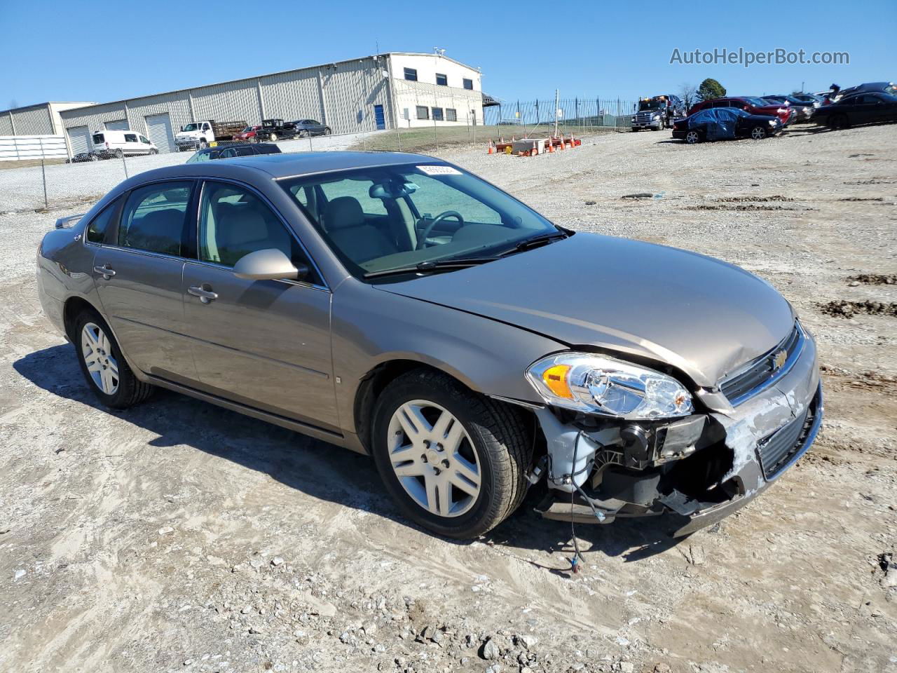 2006 Chevrolet Impala Ltz Tan vin: 2G1WU581169175499