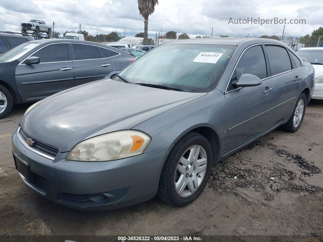 2006 Chevrolet Impala Ltz Gray vin: 2G1WU581169212051