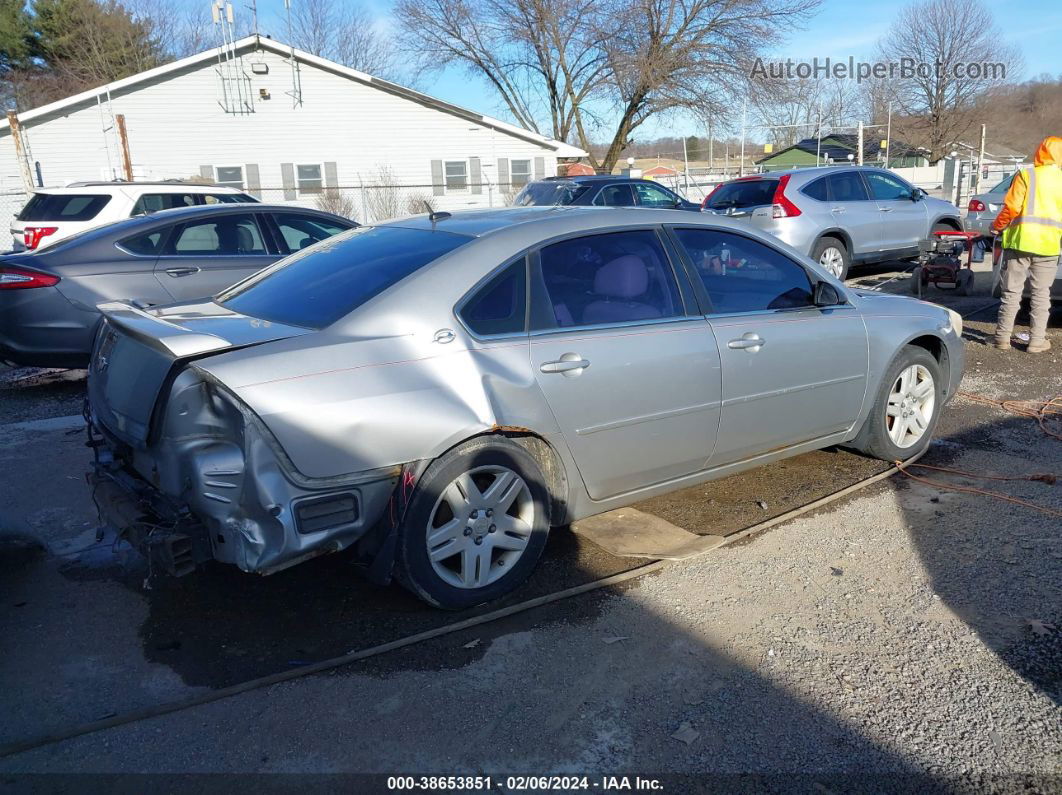 2006 Chevrolet Impala Ltz Серебряный vin: 2G1WU581369153682