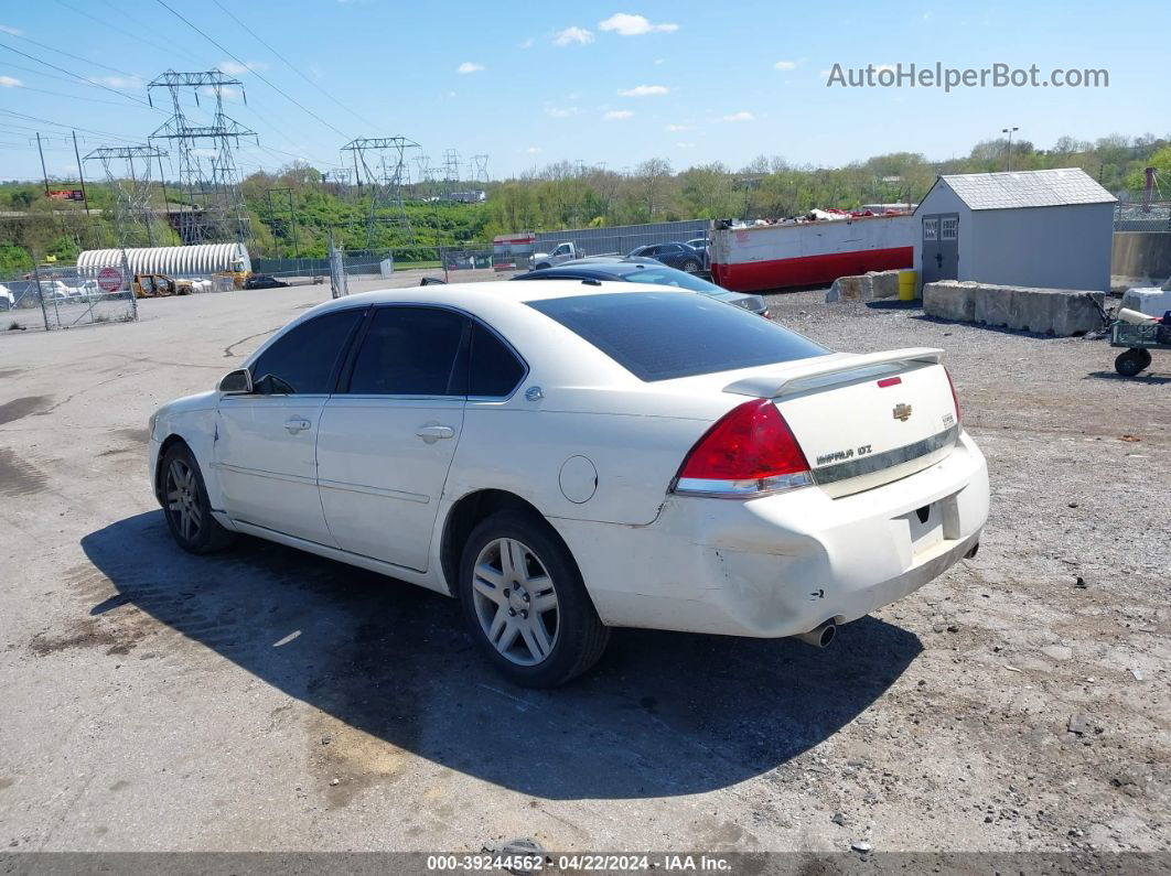 2006 Chevrolet Impala Ltz White vin: 2G1WU581469363675