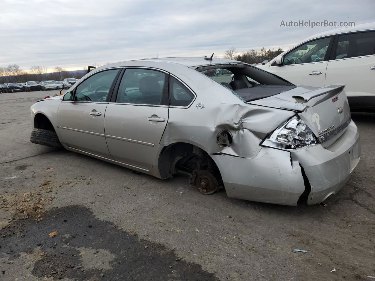 2006 Chevrolet Impala Ltz Silver vin: 2G1WU581469423552