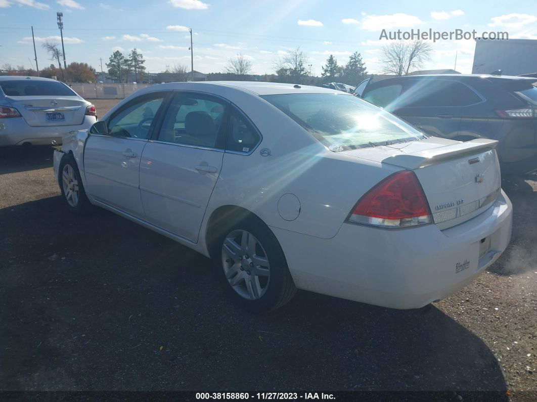 2006 Chevrolet Impala Ltz Белый vin: 2G1WU581569132770