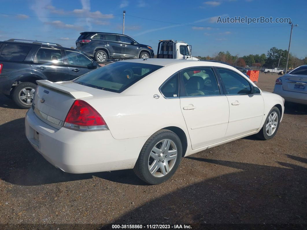 2006 Chevrolet Impala Ltz Белый vin: 2G1WU581569132770