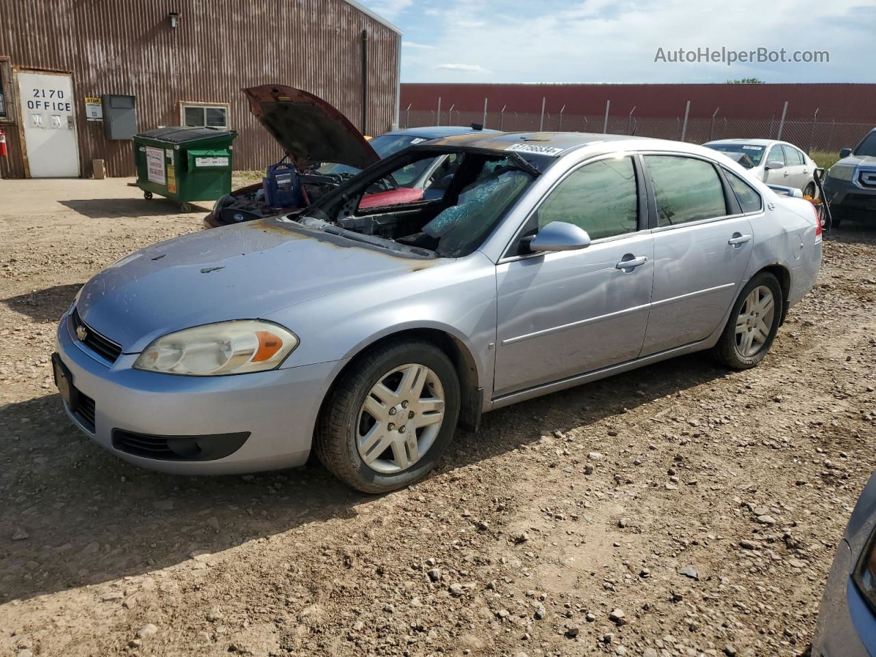 2006 Chevrolet Impala Ltz Gray vin: 2G1WU581569217513