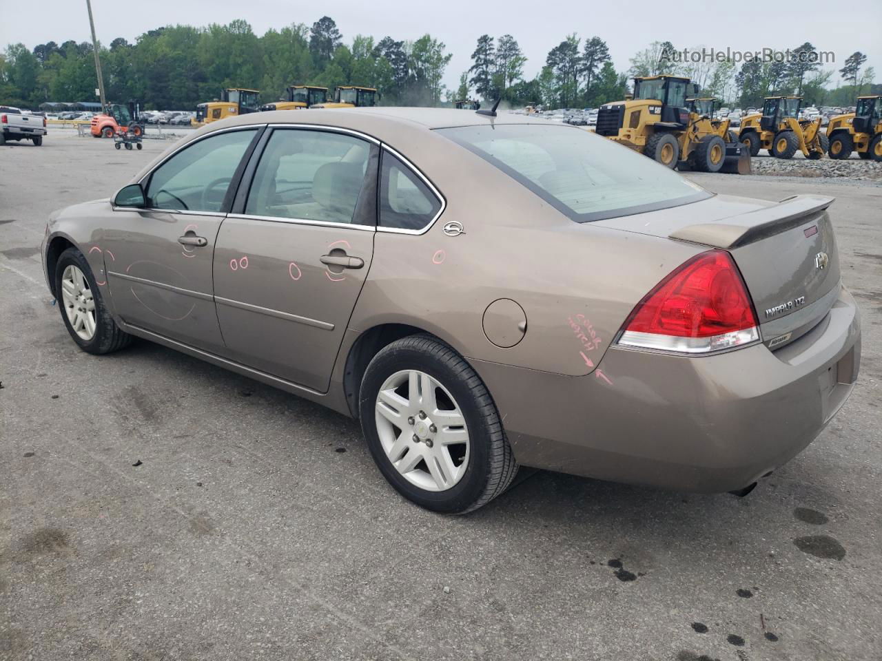 2006 Chevrolet Impala Ltz Tan vin: 2G1WU581569315019