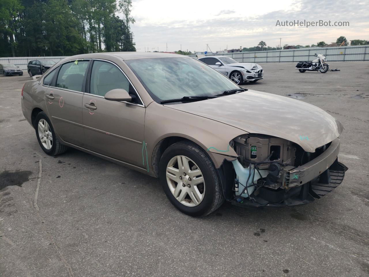 2006 Chevrolet Impala Ltz Tan vin: 2G1WU581569315019