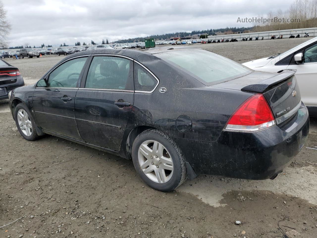 2006 Chevrolet Impala Ltz Черный vin: 2G1WU581669239214