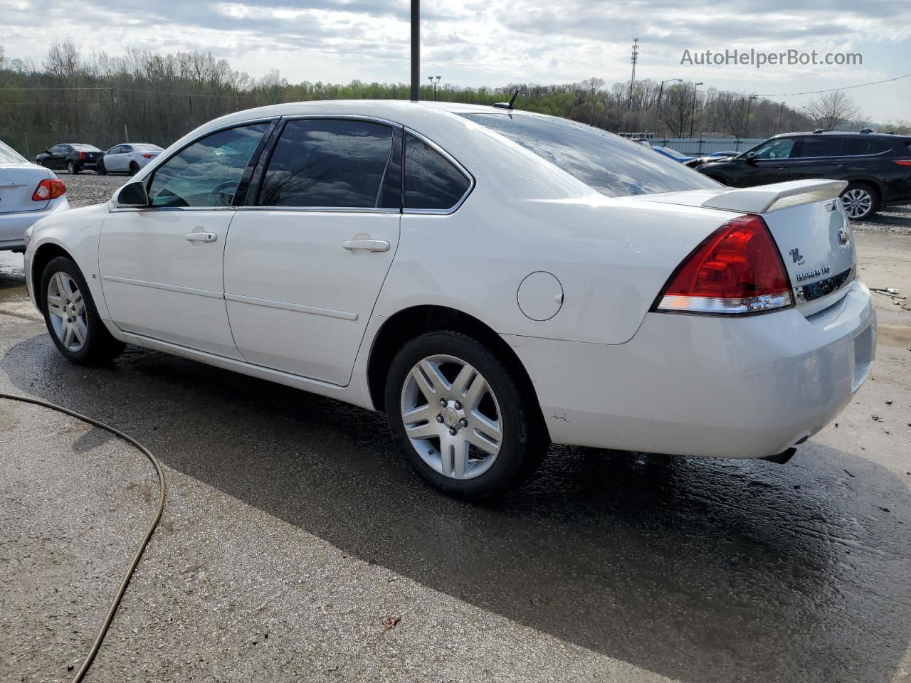 2006 Chevrolet Impala Ltz White vin: 2G1WU581669317085