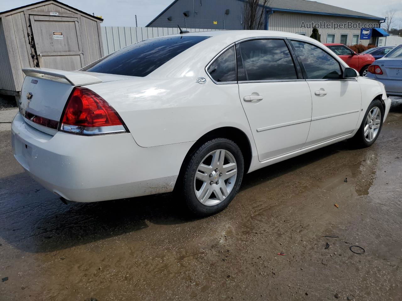 2006 Chevrolet Impala Ltz White vin: 2G1WU581669317085