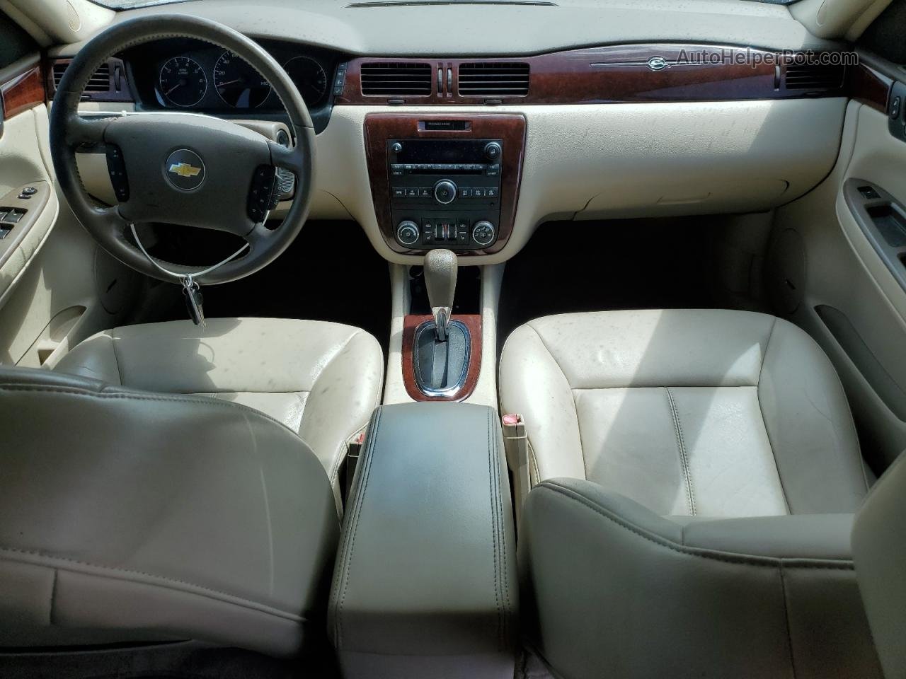 2006 Chevrolet Impala Ltz White vin: 2G1WU581669317085