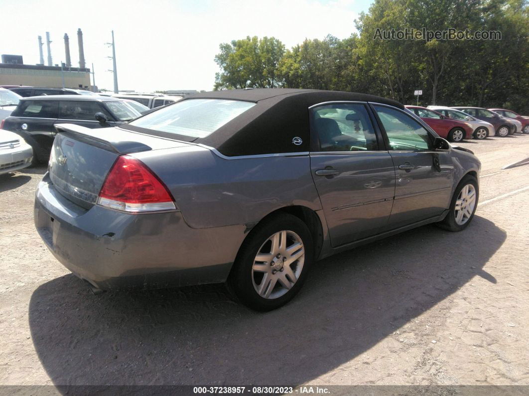 2006 Chevrolet Impala Ltz Серый vin: 2G1WU581669409118