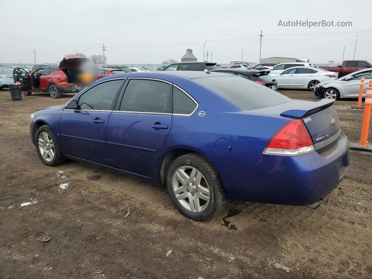 2006 Chevrolet Impala Ltz Blue vin: 2G1WU581769373245