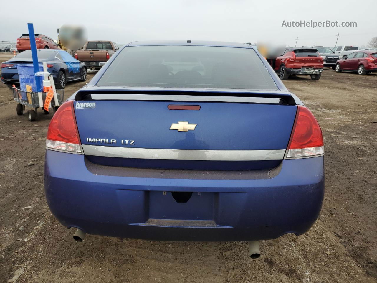 2006 Chevrolet Impala Ltz Blue vin: 2G1WU581769373245