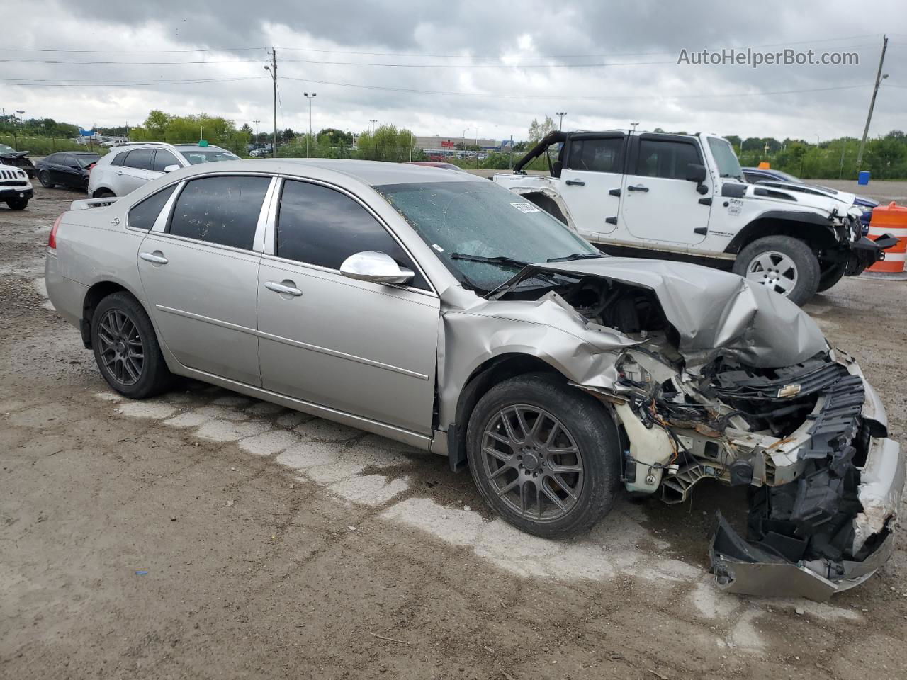 2006 Chevrolet Impala Ltz Серебряный vin: 2G1WU581869226481