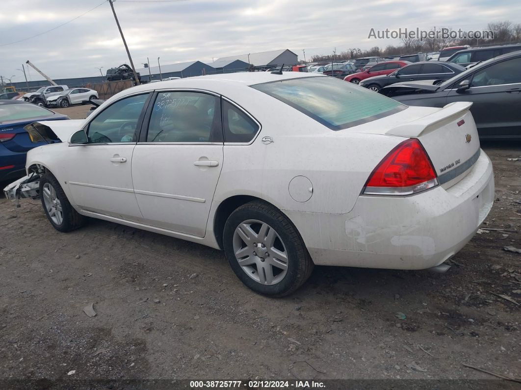 2006 Chevrolet Impala Ltz White vin: 2G1WU581869277706